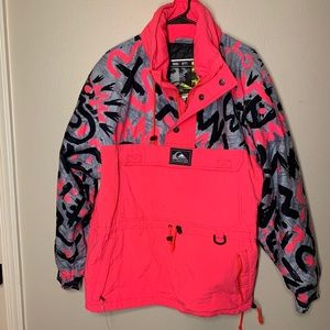 Quiksilver Snow Board Ski Winter Jacket Vintage Pullover Y2K